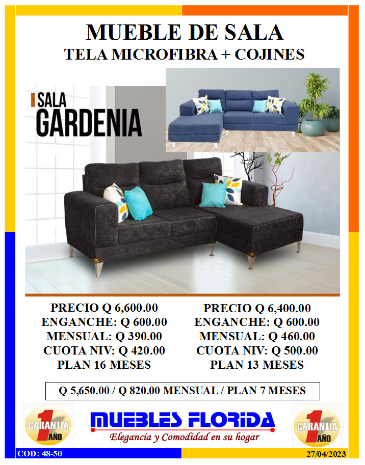 MUEBLE DE SALA GARDENIA